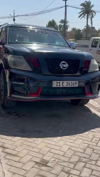 عندي نيسان ارماده شكل الباترول للبيع حادثهه مرفوق بلمنشور وبيهه بلعراق...