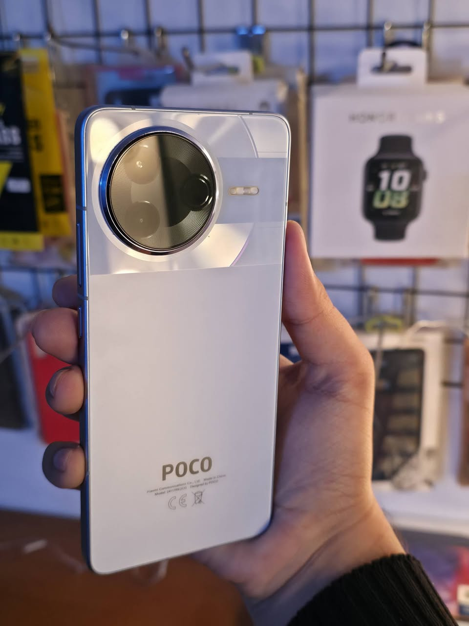 بوكو f7 برو للبيع
ذاكرة 512 +16
رام     12+12

معالج سناب دراغون 8gen 3

شحن 90w 

كامل ملحقات 
باكيته شاحنه كيبل كفر اصلي لزكه شاشه 

جهاز بحاله الجديد مكفول من كلشي 
بطارية 100%

السعر 575 الف

يوجد توصيل لجميع محافظات العراق
 للحجز راسل الصفحة
 واتساب ***********

الاجهزه المتوفره حاليا داخل الصفحه https://t.me/mohamd_phone

#مستخدم #توصيل_لكل_العراق #العراق #بوكو #للبيع
