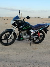 دراجه هاوجي موديل ١٧ محرك ماممدود عليه سبانه مسجل ارقام انگليزي ١٢ نها...