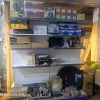 رفوف ٧قطع • ارتفاع ٢٢٥سم • الديوانيه شارع الوكفه