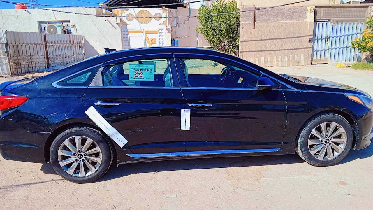 للبيع سوناتا 2016 امريكي 3 قطع صبغ وقطعتين بارد بسيطات محرك 2400 دواخل فول تاير ويل كب سعر 98 وبيه مجال قليل للشراي *********** تواصل واتساب
