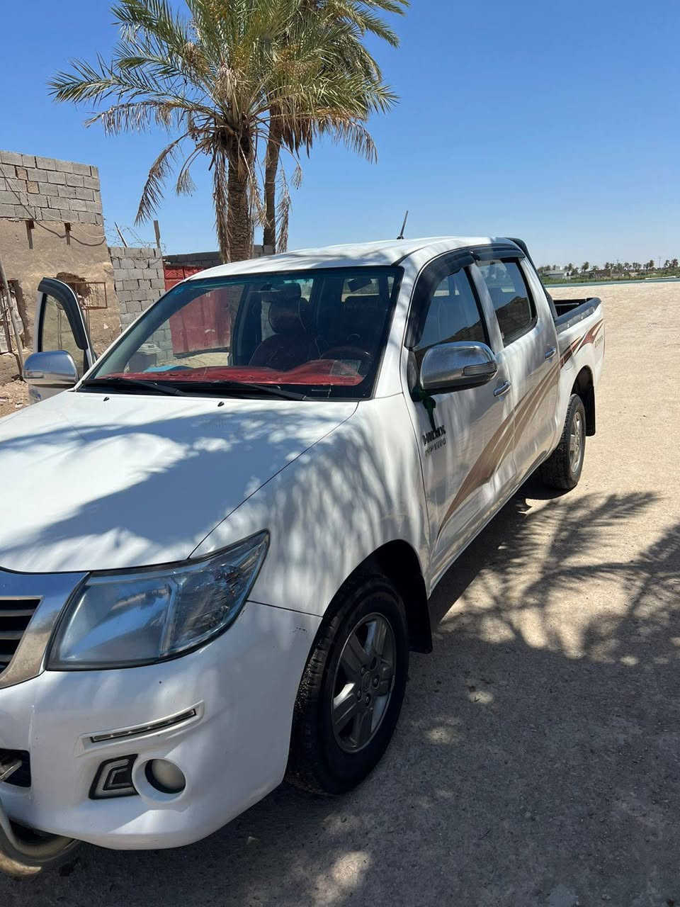 بيك اب 2014 رقم مثنى ، سنوية منتهية ، بيها بارد بالجاملق فقط ، السعر 205 وبيها مجال للشراي ، مكاني البصرة قضاء الدير 
للاستفسار اكثر يرجى الاتصال بالرقم التالي : ***********
