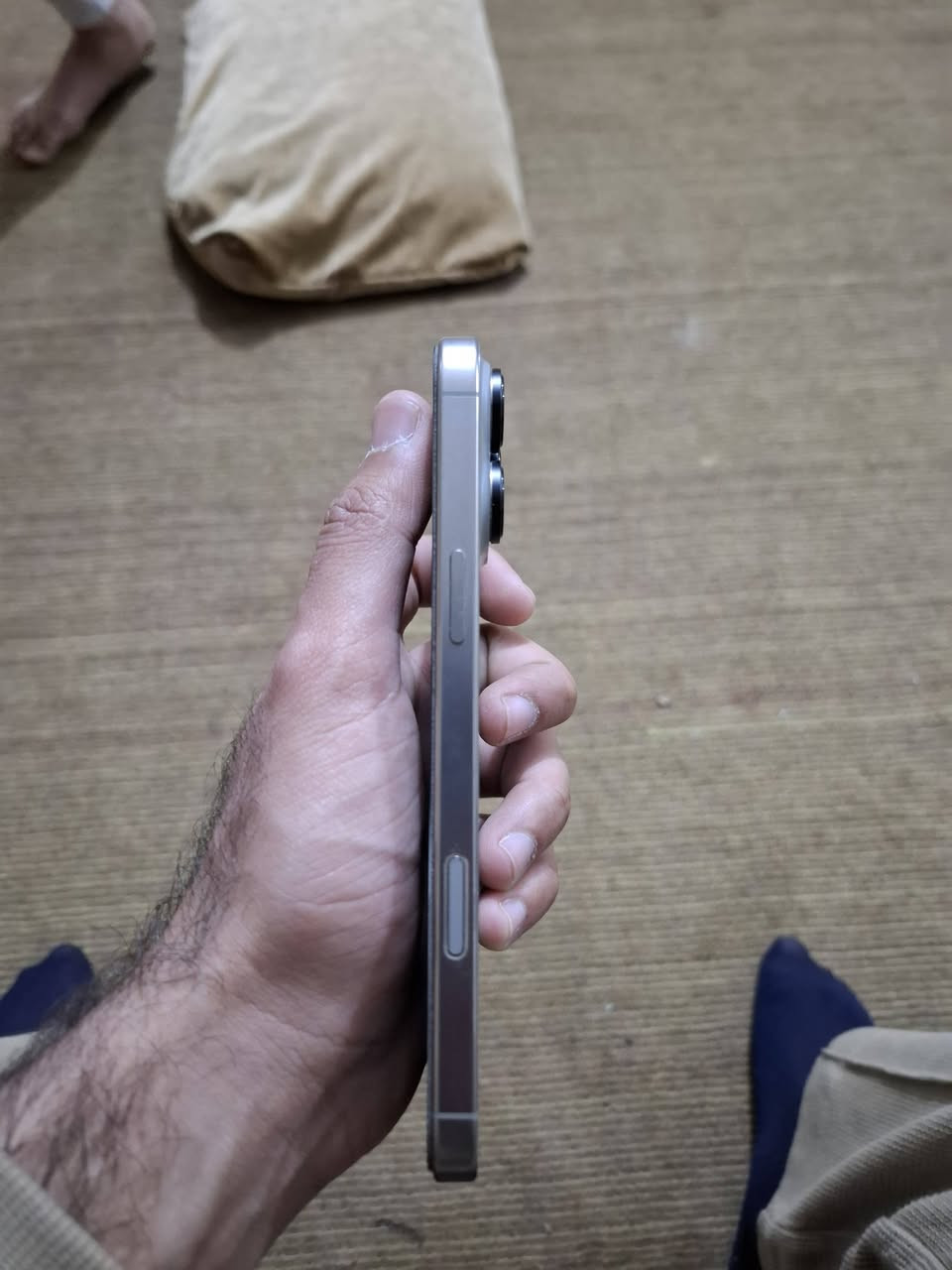 السلام عليكم ايفون 16pro max 265 بطاريه 100 الجهاز جديد جدا ما مستخدمه  قليل كلش سعر 1650 وبي مجال 
مكاني بغداد 
***********
