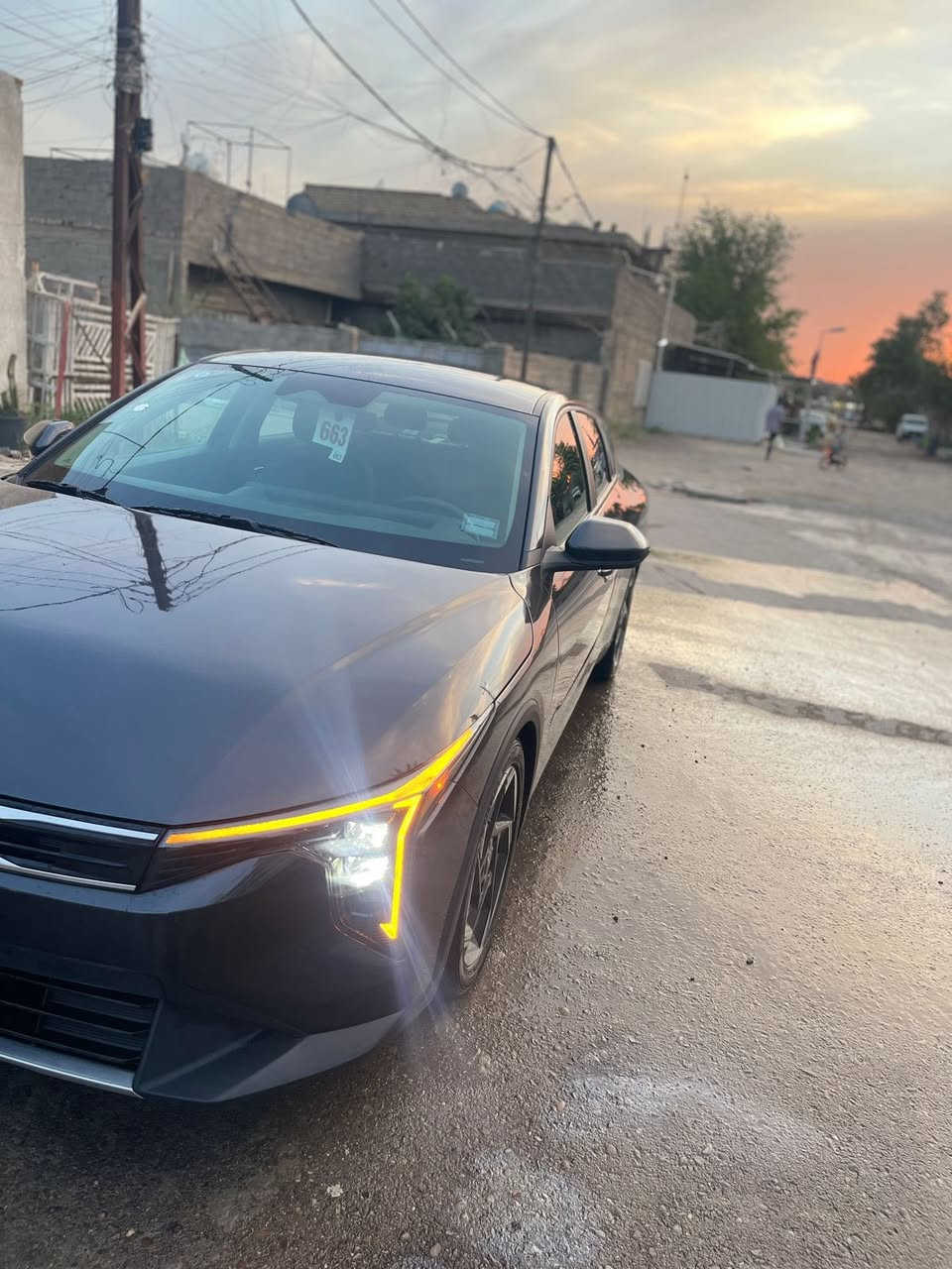 كيا EX K4  محرك 2000 وارد امريكي حادثها موضح بالصور
مواصفات السيارة بصمة تشغيل عن بعد لد امامي خلفي 

ويل كب حجم 17 سايد بريك كهرباء شاحن لاسلكي مكان السيارة المشتل السعر 163 وبيها مجال 

رقم صاحب السيارة ***********

