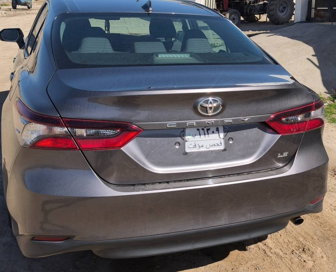 السلام عليكم 
كامري 2023 LE ماشيه 37 الف حقيقي ضرر السيارة ربع البونيد ورأس الجامرلغ السائق صبغ بدون دواخل سيارة حلوه وجاهزة 
*********** كركوك, العراق
