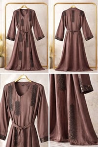 مرحبا عمري فستان بشت يرهم مناسبات ويرهم للطلعه لبسته مرا واحده  السعر ...