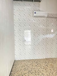 دار ايجار 50 متر غرفه وصاله ومطبخ وتخاريجه كاشي سيراميك جاهز وبيه سبلت...