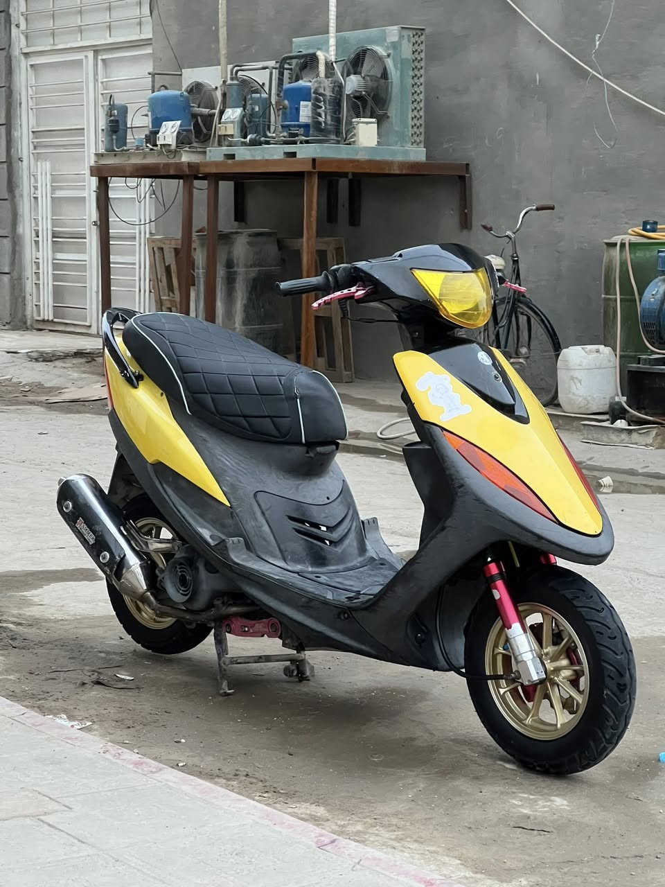 للبيع(شباب الدراجة بدون كفر )
ماكس عدلة مكينة 49 شديتهة قبل شهر دراجة مزودة وشوفة عينك مكاني حلة كفل واتساب ***********

فدوة الميعرف بيهن لا يجيني
