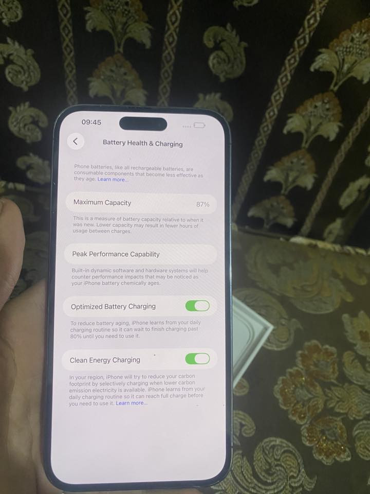 سلام عليكم
14pro max 
بطاريه87
جهاز نضيف عربي 
السعر 875
المكان الشعب 
***********
