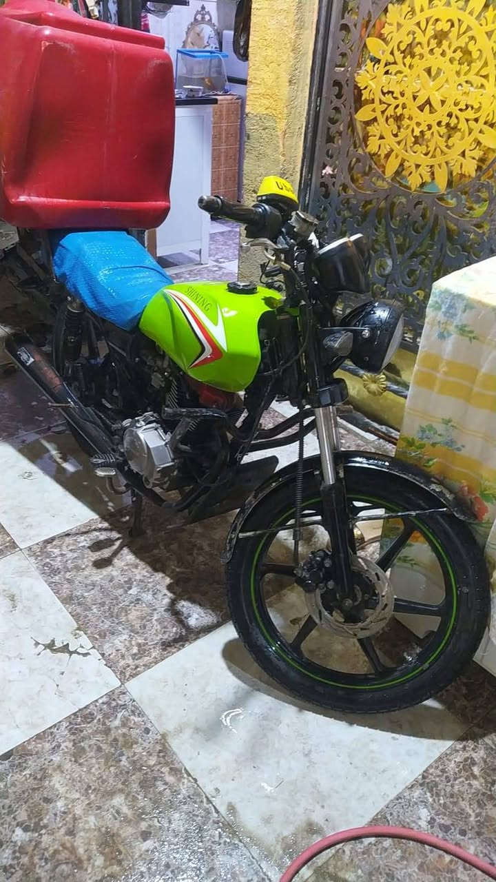 سلام عليكم دراجه شنك البيع رقم وسنويه  تحويل ثاني يوم موديل 23 دراجه المكينه كفاله سعر 1800 مكاني البصره للكزيزه رقم الهاتف***********
