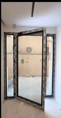 عمل جميع الابواب والشبابيك الالمنيوم بكافة الاشكال والكاونترات التركية...
