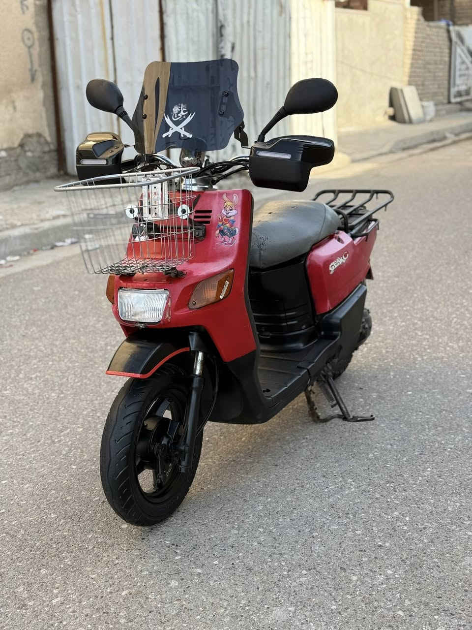 سلام عليكم دراجة بيكم رياضي جديدة برغي ما مفتوح بيهة رمبة وكلهة بلادية محرك مينسمع سلف هندر اشاير دراجة مكفولة كفالة عامة مكان بغداد هاتف ***********
