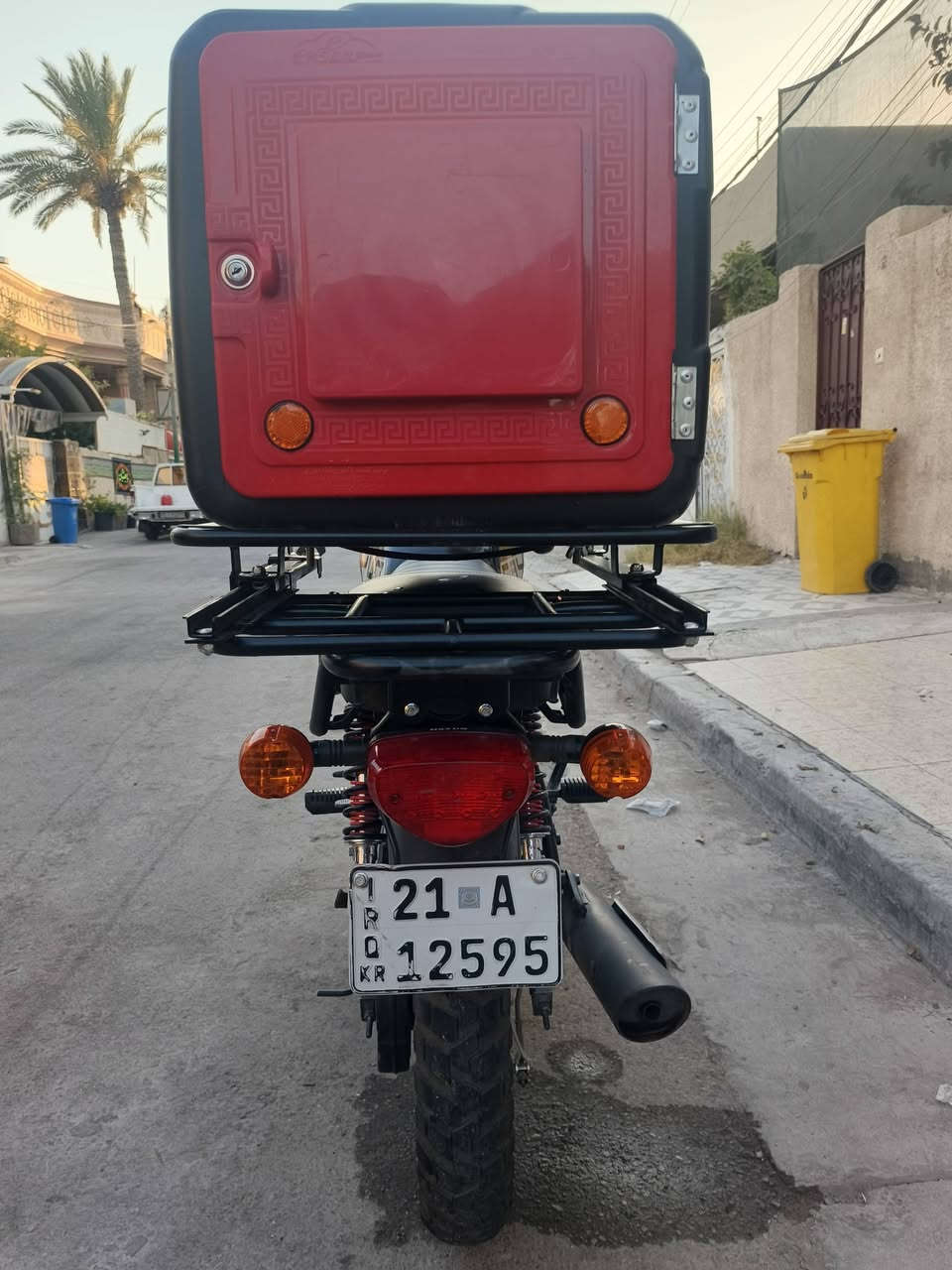 🏍️ للبيع دراجة دايون كلاسك
✅ الموديل 2025 دراجه باسمي مكينه 200cc
✅ رقم سليمانيه تحويل مباشر ماشيه 9000
🛠️ الحالة نظيفة جدًا وجاهزة للاستخدام
 💯 هيه وغراضهه مناسبة للدليفري 
💰 السعر مليونين و٣٠٠ الموقع بغداد
📞 للاستفسار ***********
والله يبارك للبايع والشاري
