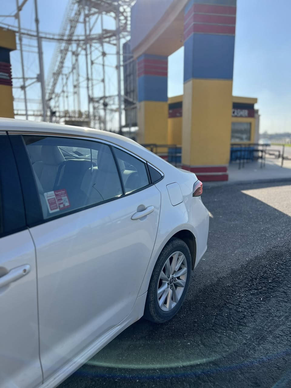 كورلا 2023
خليجي ساز 
مواصفات
فتحة 
بصمة 
داخل بيجي 
شاشة تحكم ستيرن 
كامرة حساس امامي خلفي 
سيارة انطخت بيدي صار بيها تبديل باب خلفي نفس لون مطابق 100% ونصبغ بيها جاملغ خلفي 
ماشية 52 الف 
سعرها 168 ورقة وبيها مجال بسيط 
مكاني بغداد حي الجامعة او الكريعات
***********
