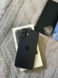 ايفون 16بلاص ذاكره 128بطاريه100 الهاز جديد بس بي فطر بسيط بلضهر  كارتو...