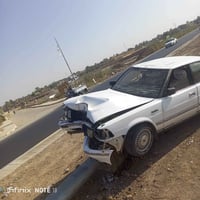 هاي السياره كدامكم الحادث مالته بس الصفحه الماميه المحرك ما بي اي ضرر ...