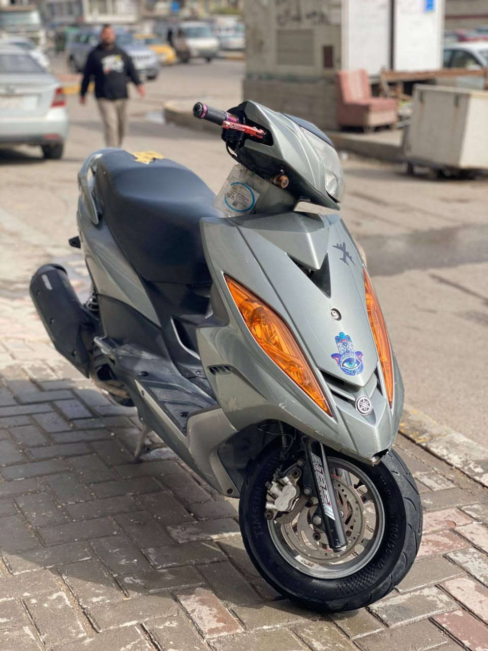 دراجه جيتي ار كفاله عامة نازله من يوسف جويه قبل 7 اشهر برغي ما مفتوح بيهة شلعة ومعدل طيران بيه شويه ملاحضات بل بجم سعر 900 بيه مجال حك الجيه مكاني بغداد مدينة الصدر للتواصل *********** وتساب
