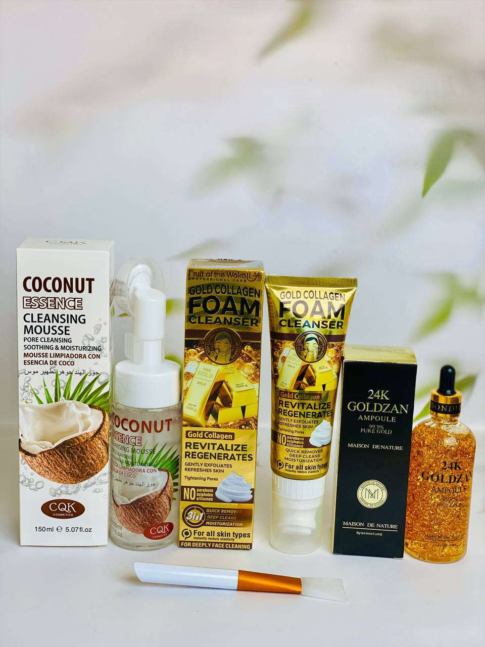 ✨ دللي بشرتج بعناية فاخرة ✨

مجموعة عناية متكاملة تمنح بشرتج تنظيف عميق ونضارة واضحة من أول استعمال 🤍
🫧 غسول جوز الهند لتنظيف المسام وترطيب البشرة
💛 ماسك الكولاجين الذهبي لتنقية وتجديد البشرة
✨ أمبول الذهب 24K لنضارة ولمعة صحية للبشرة
🧴 ويه رول توزيع الماسك حتى توزعين الماسكات بطريقة مرتبة وسهلة

سعر العرض ١٦ الاف


**إذا كنت صاحب هذا الإعلان وتريد حذفه لأي سبب، رجاءا أرسل رسالة إلى الدعم الفني**