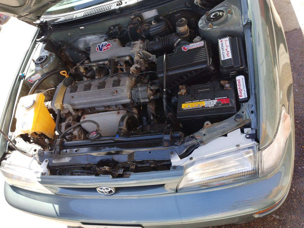 السلام عليكم اخوان كورولا للبيع رقم بغداد مشروع وطني تحويل مباشر سياره مكفوله من الضربه مكينه كير تخنتير والكيب ريمون تقفيل تفتيح كهربائياتها كلها شغاله تبريد ثلج العنوان واسط النعمانيه السعر 65 بها مجال بسيط رقم الهاتف ***********
