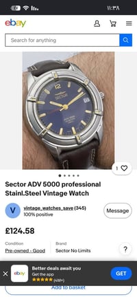 سيكتور ADV 5000 • فولاذ مقاوم • التسعينات