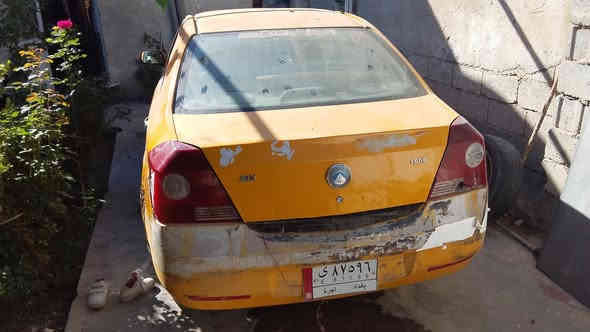 السلام عليكم ورحمة الله وبركاته
جيلي ام كي 2013 رقم بغداد الماني كير ومحرك كورلا بيكاجو خير من الله 
مطلوبه هيئة والسنوية محجوزة بكراج النهضة 
مراوس بسايبه 
اي استفسار ***********
