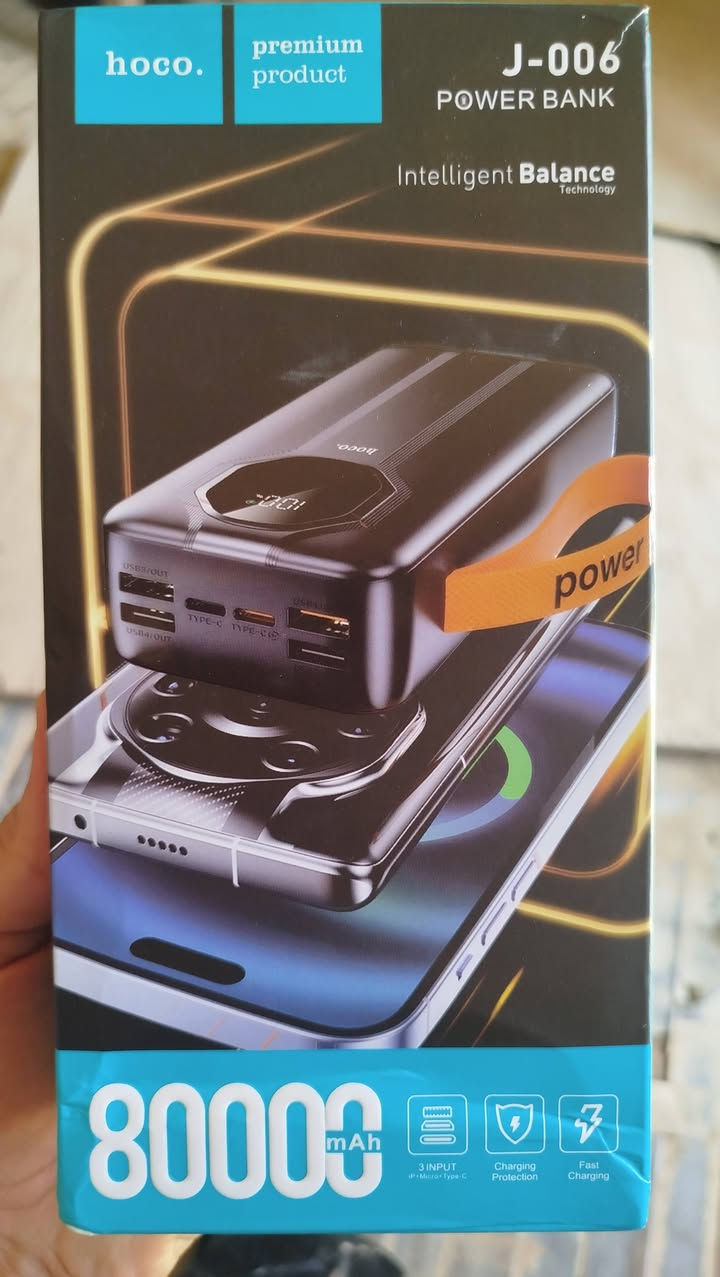 Power bank hoco 80000 mAh
جديد غير مستعمل


**إذا كنت صاحب هذا الإعلان وتريد حذفه لأي سبب، رجاءا أرسل رسالة إلى الدعم الفني**