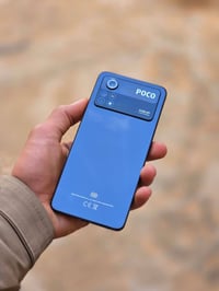 بوكو X4 برو 5G • ٢٥٦/رام ٨+٨ • طبع بالشاشة