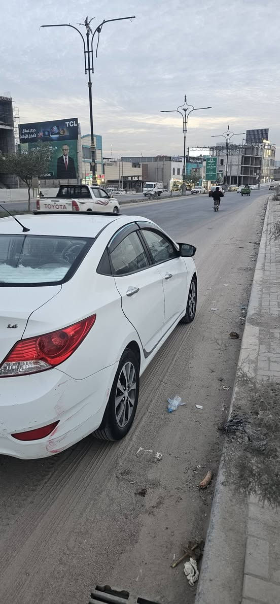 ✍️سلام عليكم🙋‍♂️
⭕️اكسنت موديل ٢٠١٤خليجي
⭕️مواصفات سياره   
سياره ماشيه بس ١٦٠ الف 
سياره بيها صبغ هلال ويم الباب اشوي   
⭕️محرك ١٦٠٠ دوش دبل قطرة
⭕️فتحة سقف
⭕️نضام ايكو اقتصادي
⭕️اشاير بالمري
⭕️تحكم ستيرن ثلاجه بالچكمچه 
⭕️شاشه تاب اصلي كامره خلفيه
⭕️داخل بيجي نظيف
⭕️5 ويل كب كروم
⭕️تبريد تدفئة ممتاز ❄️
⭕️رقم بصره  مشروع وطني
⭕️العنوان بصره دور الشرطه 
⭕️تفاصيل اكثر *********** متوفر واتساب
⭕️⭕️⭕️⭕️⭕️السعر ٩٨ ورقه$⭕️⭕️⭕️⭕️⭕️ البصرة, العراق
