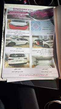 للبيع   سينا 2022 وارد امريكي LE  حادثها والسونار كلهن موجودات السيارة...