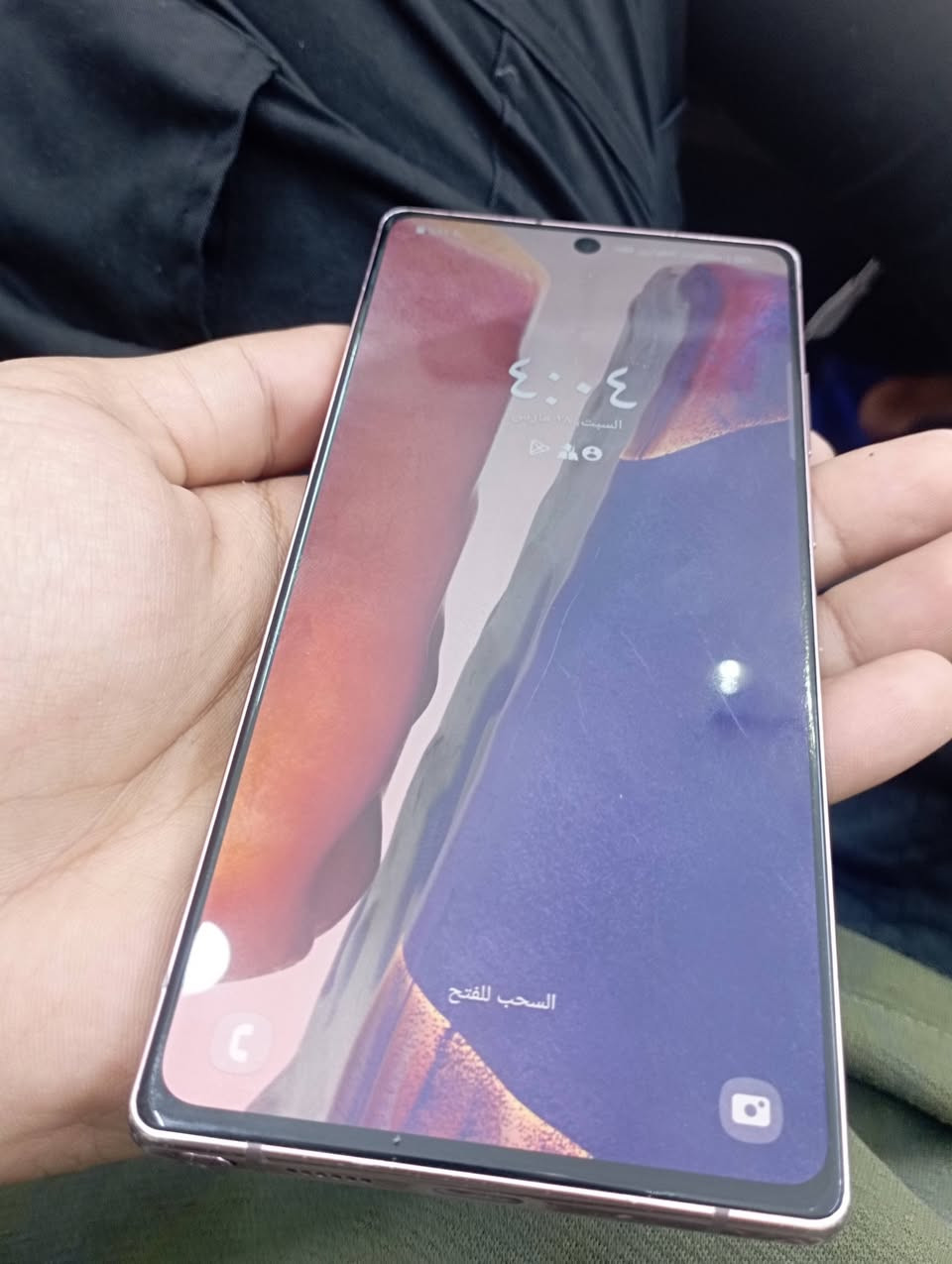 سامسونك نوت 20 

دبل شريحة 

ذاكره 256 

جهاز شرق اوسط 

نضافه شوفت عينك كلش نضيف 

مستبدل فقط بطارية اصلية... 

قلم مرات يلمس مرات لا 

سعره 200 و بي مجال 

مكاني النجف حي المهندسين


**إذا كنت صاحب هذا الإعلان وتريد حذفه لأي سبب، رجاءا أرسل رسالة إلى الدعم الفني**