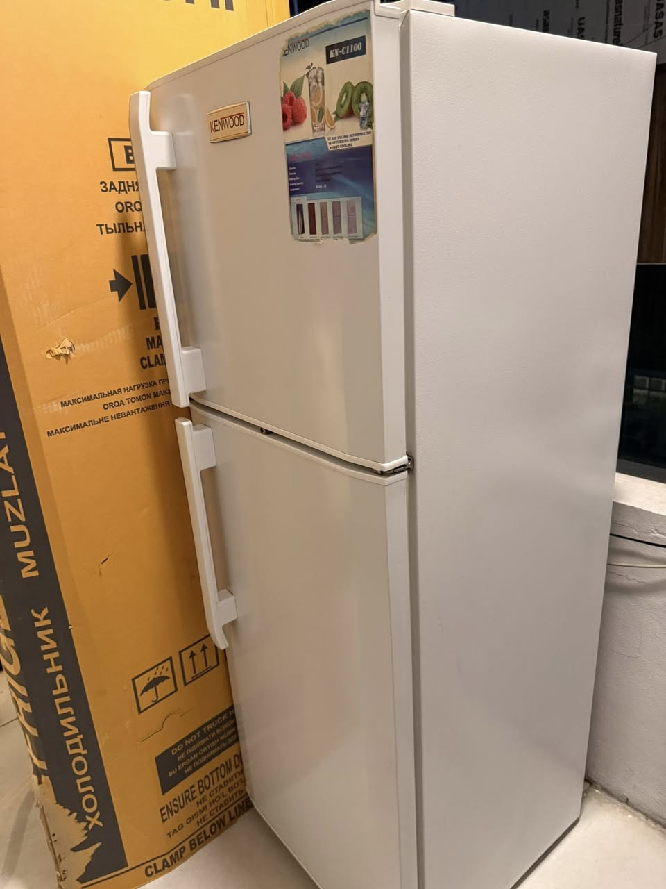 ♻️♻️للبيع♻️

ثلاجة كينوود (Kenwood) حجم 8 قدم - نظافة ممتازة

نظيفة جداً من الداخل والخارج.
اقتصادية بأستهلاك الكهرباء
مكاني بغداد اعظمية
السعر (175)


**إذا كنت صاحب هذا الإعلان وتريد حذفه لأي سبب، رجاءا أرسل رسالة إلى الدعم الفني**