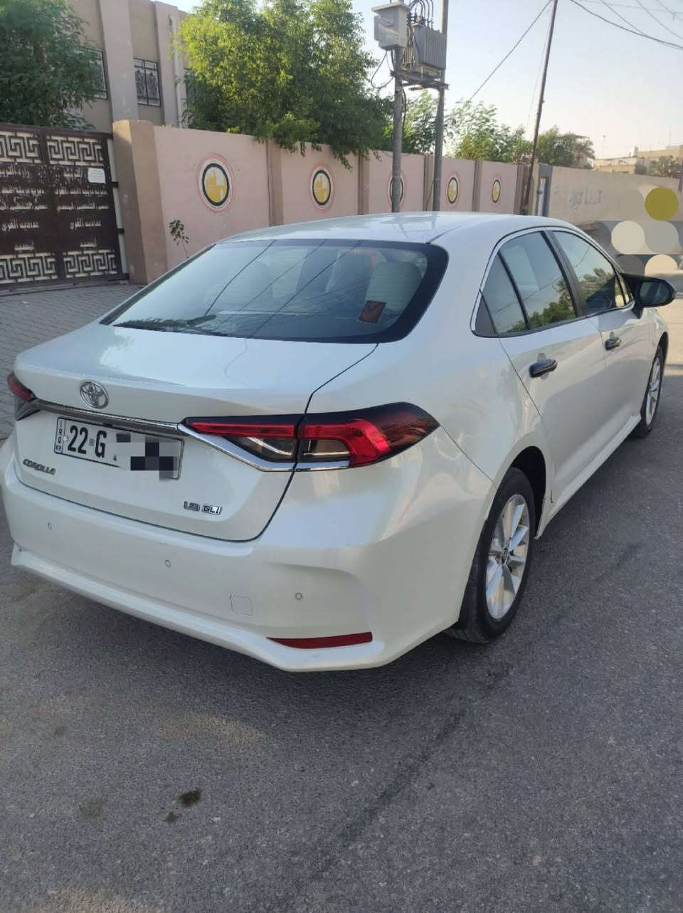 كورلا GLI 2021 وكالة جيهان 
السيارة فول مواصفات عدى الفتحة 
جاهزة من كلشي
بيها بارد بالهلال مال الجاملغ الخلفي ( طخة زغيرة ) 
الباقي كله كفالة  
مكان السيارة نجف

السيارة بأسمي
الخاص مفتوح 
او
Whatsapp & Call : *********** 
سعر ( 16,500 $ ) وقابل للتفاوض
