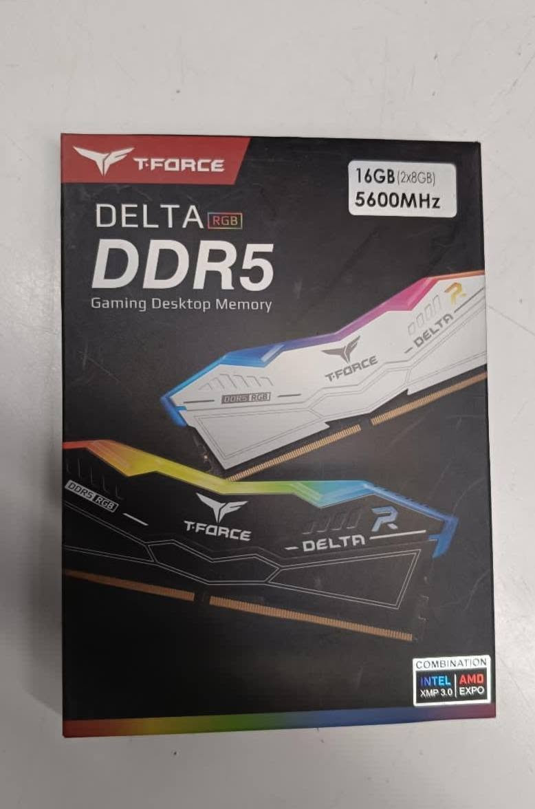متوفر رامات ddr5 جديد
TEAMGROUP T-Force Delta RGB DDR5 Ram 16GB (2×8GB) 5600MHz CL38 black

سعرهن 350 الف ...

G.SKILL G.Skill Ripjaws M5 RGB 32 GB (16 GB x2) DDR5 5600MHz white

سعرهن 500 الف ...

القطع كلهن جديدات و بيهن ضمان.


**إذا كنت صاحب هذا الإعلان وتريد حذفه لأي سبب، رجاءا أرسل رسالة إلى الدعم الفني**