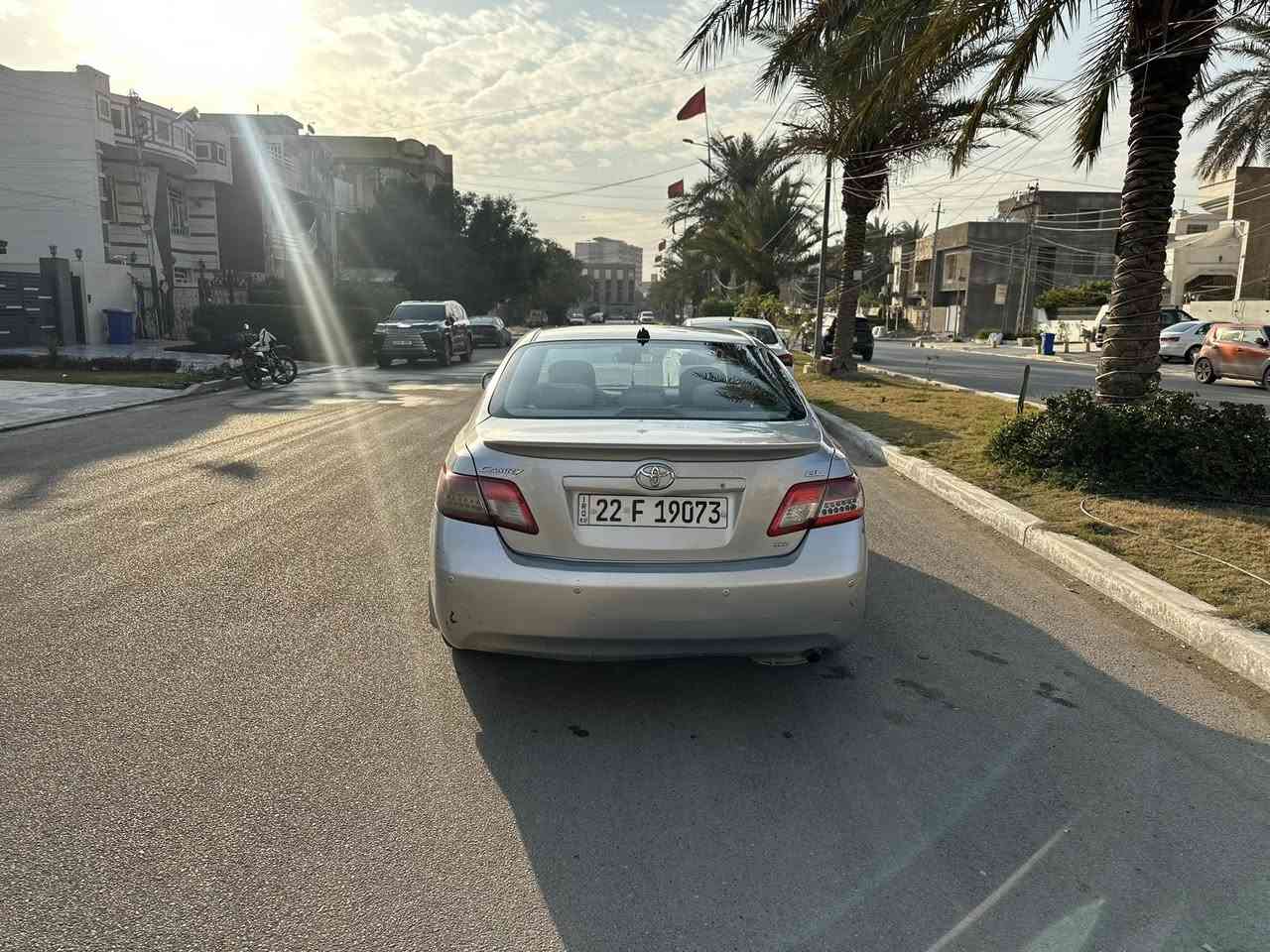 كامري 2010 خليجي بدون حادث بدون صبغ بدون جراد بيه بارد بل باب خلفي صغير فقط فقط وباقي كفاله عامه تبريد حداديه تدفه كله شغاله 100بل 100 ًًً.    السعر 127 ورقه وقابل للتفاوض استفسار اكثر *********** 
عنوان بغداد السيديه
