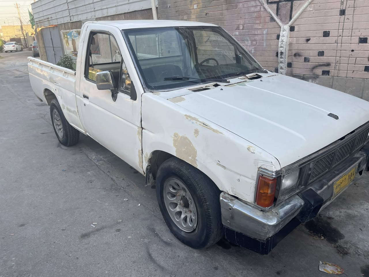 البيع بيكم نيسان
موديل 1989
كير مكينه حداديه مكفول
كير وتماتيك شاصي مكفول 
تخم تاير دواخل نضيفه 
السعر 18وبيه مجال مكان
بغداد رقمي***********

