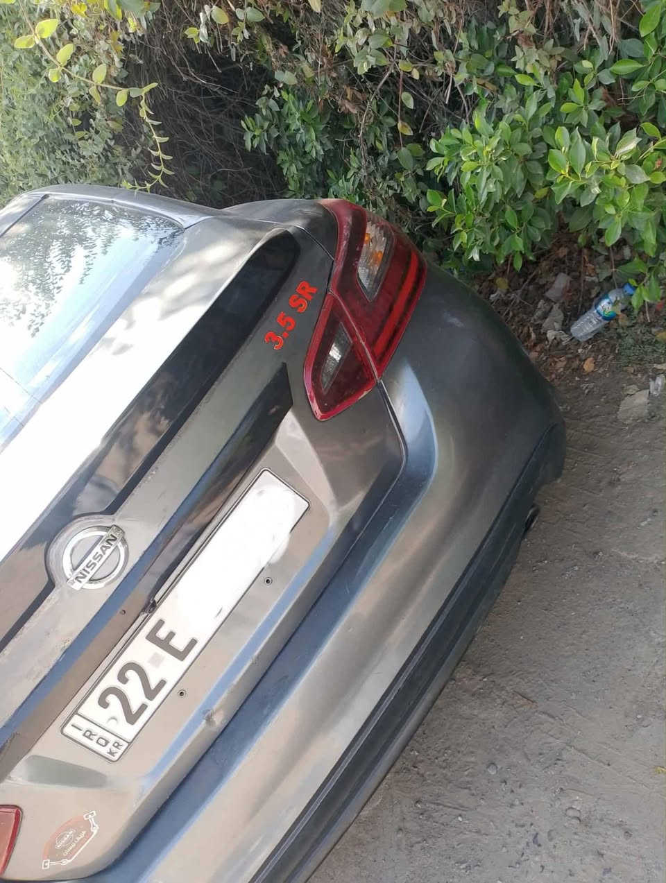 السلام عليكم 
نيسان التيما موديل 2017
V6 محرك 3600
SR
بصمة تشغيل عن بعد
بصمات ابواب
تحكم ستيرن
تثبيت سرعة
حجر بيئة بلادي
كشن كهربائي
كاميرا خلفية وامامية
شفتات ستيرن 
شاشة
تبريد ثلج
تو ويل مرغوب 
بقية المواصفات معروفة
هزة جديدة 
سنوية جديدة
رقم اربيل الدولي الجديد باسمي تحويل مباشر
بدون غرامات
سيارة جاهزة من كلشي تشغل وتطلع بيها لاي دولة تعجبك
محرك وگير بشرط
عليها ادامة دورية من دهن كير ودهن محرك ومن أجود أنواع الدهون 
ظررها خفيف موظح بالصور وبدون ايرباك 
وبيها بالعراق حادث صندوق وجاملق خلفي جهة السايق
( السعر 125 )
***********
***********
مكانها موصل
