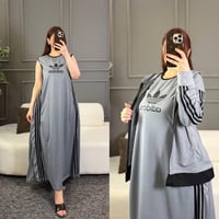 طقم ماكسي • سبورت نسائي • قماش قطن