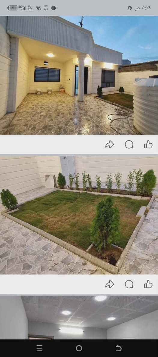بيت في بنجا علي خلف مجمع ماللك بفرعين في فرع المدارس ماي خطين 7706830530
