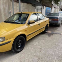 للبيع سياره سمند 2013  السياره جاهزه تخم تاير حداديه جديده امامي وخلفي...