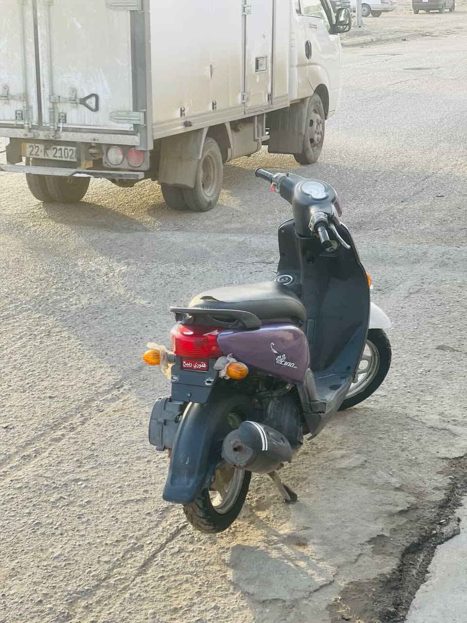السلام عليكم دراجه فله الدراجه صارله شهر نازله من الرمبه نضيفه نكره الدراجه للتواصل***********
