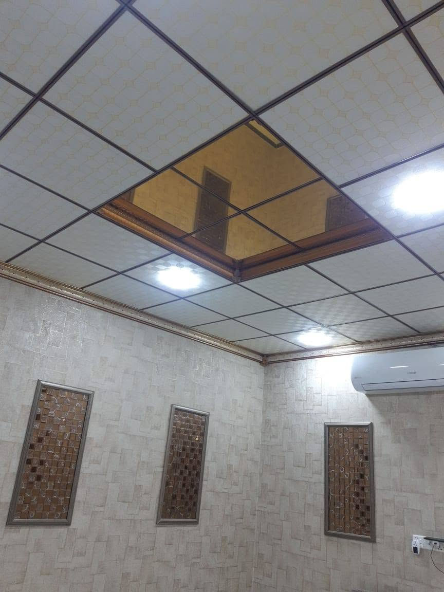 سلام عليكم سقف ثانوي كرسته وعمل 11 الف جبس بورد 30  مع صبغ مكاني بغداد    ***********
