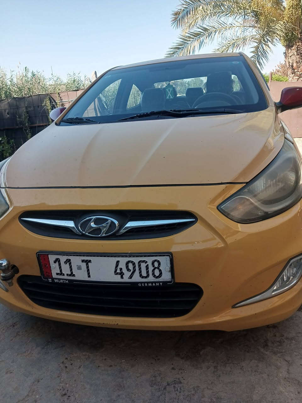السلام عليكم اكسنت موديل 2014 وارد امريكي محركgdi1600 رقم بغداد باسمي سياره ليبل واحد مابيها تبديل سياره خير من الله تبريد حادثها جاملغ خلفي كلش بسيط سياره حلوه وجاهزه ماتتعب عليها سعرها 82وبيها مجال مكان السياره بابل ،جبله ،الرقم *********** 
***********
