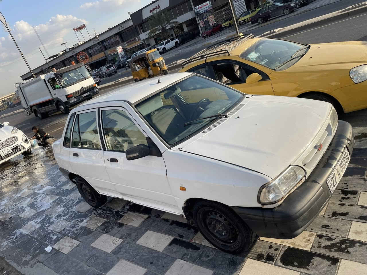 سايبه 2014  للبيع 27 وبيه مجال كلش قليل تريك لبصره وترجع أربيل وتجي بغداد 👍تحويل ثاني يوم هزه جديده ورقم دولي مكاني بغداد بلديات فقط اتصال ما موجود ب فيس 🤏🏼***********
