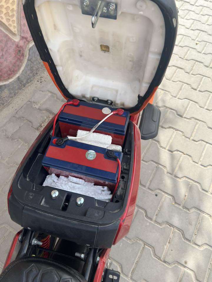***********
دراجه شحن  X900موديل 2026 بطاريات 32   
السعر   400 🖤 البصرة مشراك القديم 🖤
