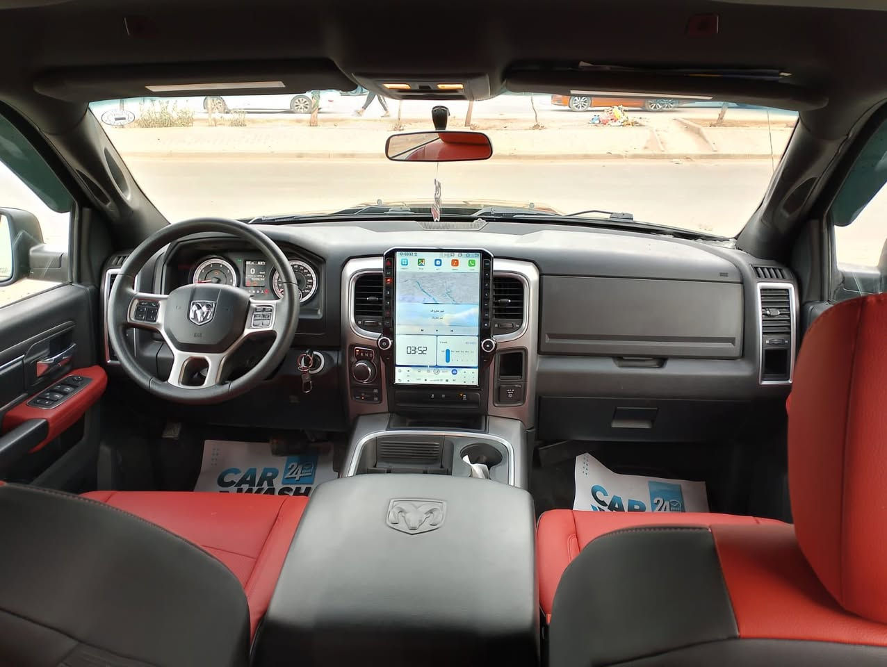 السلام عليكم
اقره تفاصيله كامله اله تتصل 
دوج رام 2023  V6 رقم اربيل الدولي 
هزه وسنويه وارقام جدد تحويل او وكاله
باب طويل بدي قصير المرغوب
ماشيه 50 ألف سياره بعدها كله ع وضع شركه 
مكينه 6 سلندر 3600 اقتصاديه 

السيارة حادثه صفحه يمنه بدون شواصي نهائيا ولا تكم ولا دواخل 
ايرباك برده فقط 
ابيع سياره مصبوغه حزام بس هيه مو حزام 
تكم قماره شواصي دواخل مكفولات 
المواصفات 
شاشه تيسلا وكامره خلفيه وحساسات 
كشنات جلد احمر وكهرباء 
تايرات جبليه اصليه وسبيسرات ونفخات جاملغ 
محجر وغطاء بدي 
دوسات بلاديه 
لايت زنون 
كير ومكينه وصدر وتبريد ع وضع شركه 
بدون اي نقص سياره جاهزه 
مكانه بغداد الكرخ 
السعر 195
***********
