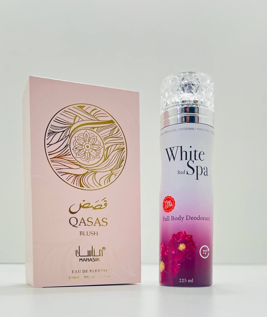 انتعاش ونظافة وريحة تجنن! 🍬💗
منو بينا ما تحب تدلل نفسها؟ باكج "الأنوثة الوردي" صار متوفر!
​
عطر قصص Blush ريحته هادئة ومو مزعجة، وبنفس الوقت فواحة وثابتة.
​
سبراي White Spa اللي يخلي ريحة جسمكِ كأنكِ طالعة من "سبا" حقيقي.
عطر يكمل عطر.. والدلال ماله حدود! 🥰✨
للحجز والاستفسار، دايركت مسج 📩

عرض مكون من عطرين من احلى العطور 

عطر قصه الوردي  
مع معطر جسم 

السعر خاص🤍

توصيل كافة محافظات العراق 🚗

#عطر_قصة #كوزمتك #عطر #معطر_جسم #انوثة #بنات #عراق #بغداد #نجف


**إذا كنت صاحب هذا الإعلان وتريد حذفه لأي سبب، رجاءا أرسل رسالة إلى الدعم الفني**