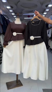 فستان ايطالي • مقاسات ٣٨-٤٨ • فساتين العيد