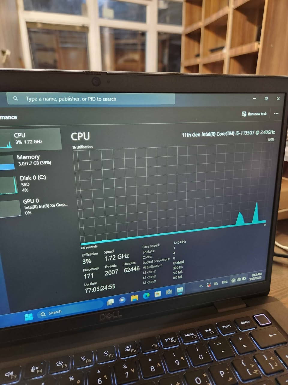 السلام عليكم 
لابتوب ديل 7320
معالج i5 جيل 11فئة قوية g7
كرت شاشة داخلي قوي 4gb Intel iris 
ssd 256 nvme 
Ram 8 ddr4 
شاشة 13.5 fhd 
بطارية 5 ساعات
بصمة اصبع وكيبورد ضوئي 
شحن تايب سي 
ضمان شهر 
السعر ٣٢٥ الف 
موجود توصيل للمحافظات أربيل, العراق


**إذا كنت صاحب هذا الإعلان وتريد حذفه لأي سبب، رجاءا أرسل رسالة إلى الدعم الفني**