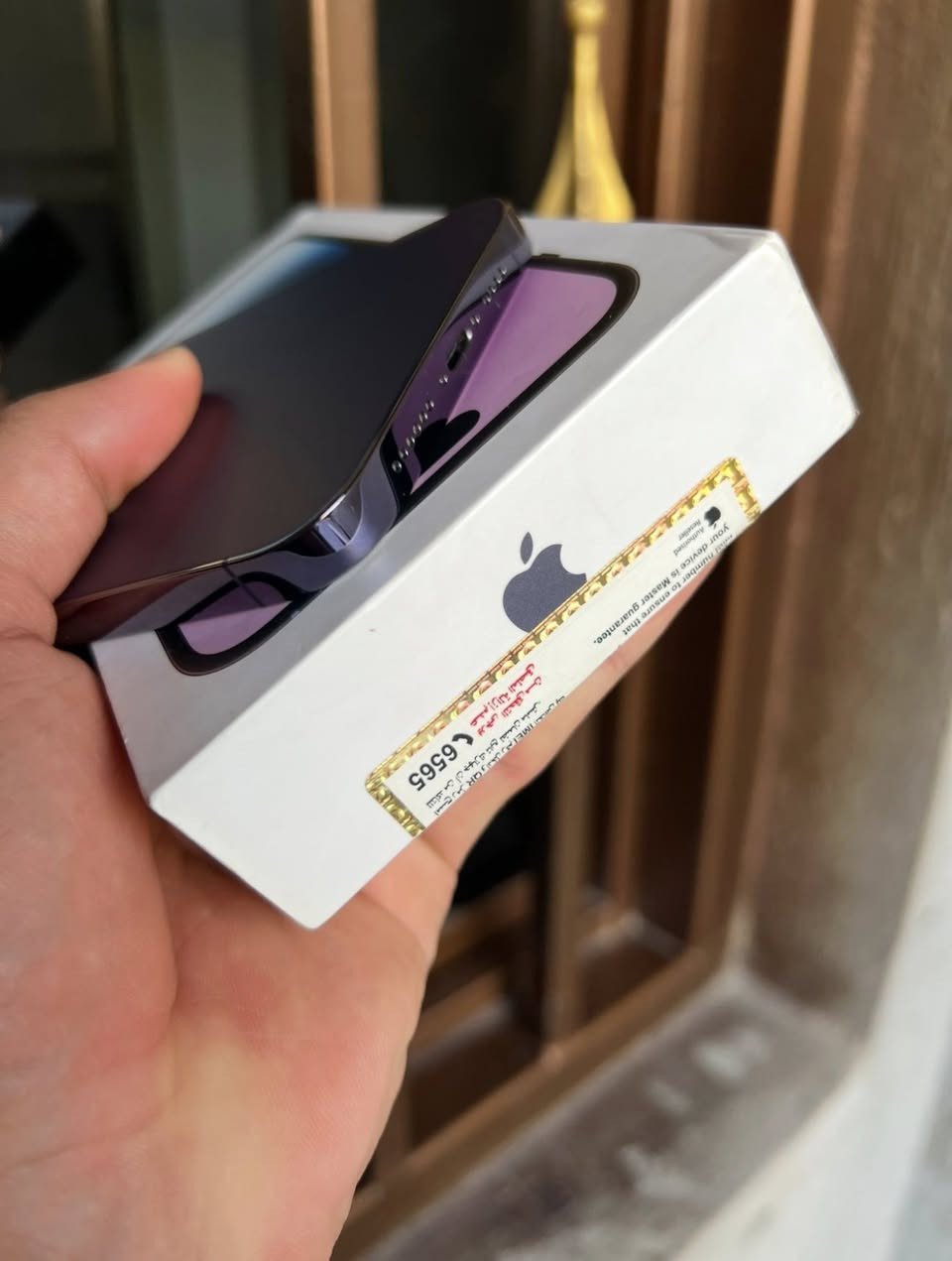 ايفون 14 برو ماكس ذاكره 256 بطاريه 87 جهاز نضافه عاليه نموذج m الجهاز مكفول من كلشي فقط مبدل شاشه اصليه وكاله مكاني بغداد السعر 675 الف 
‭0774 352 4973
