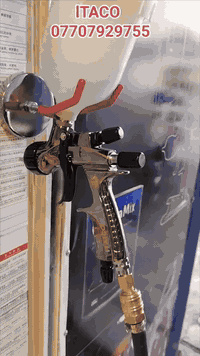 مسدس صبغ ايطالكم سعره 160الف متوفر 1.3عنوانه بغداد الكراده توصيل متوفر...